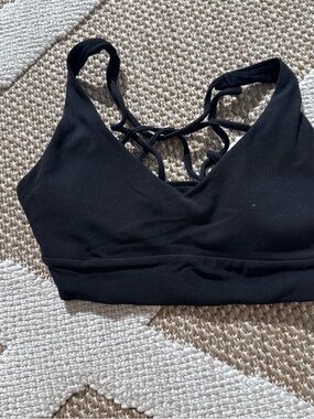 Athleta athletic Black Strappy Women’s Bralette